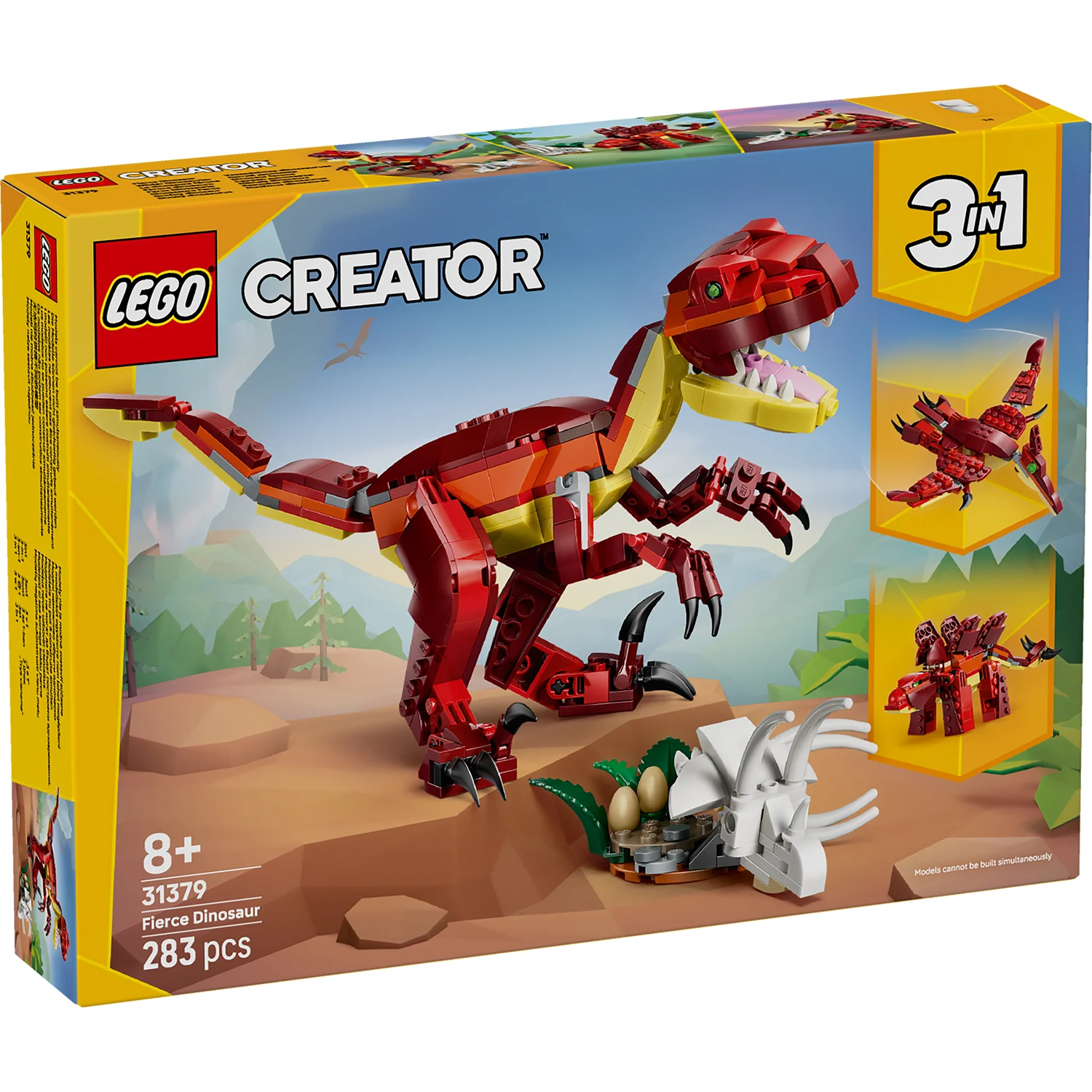 LEGO® Creator 3-in-1 Fierce Dinosaur