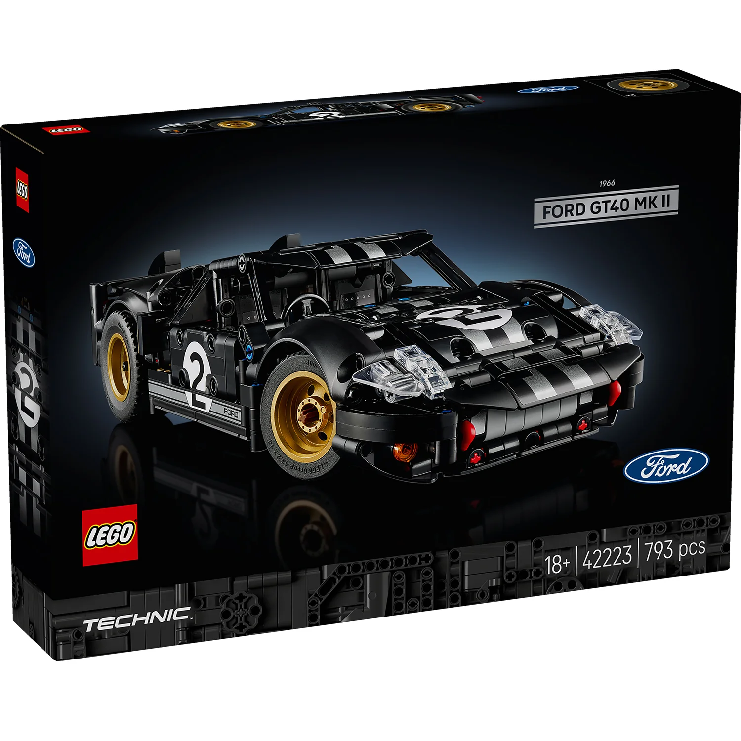 LEGO® Technic™ 1966 Ford GT40 MKII Race Car