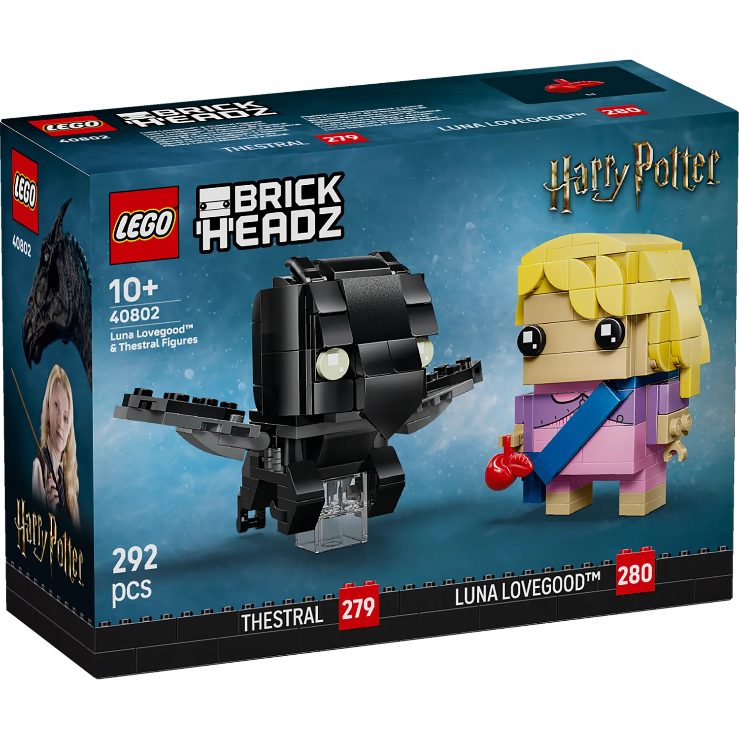 LEGO® BrickHeadz™ Luna Lovegood™ & Thestral Figures