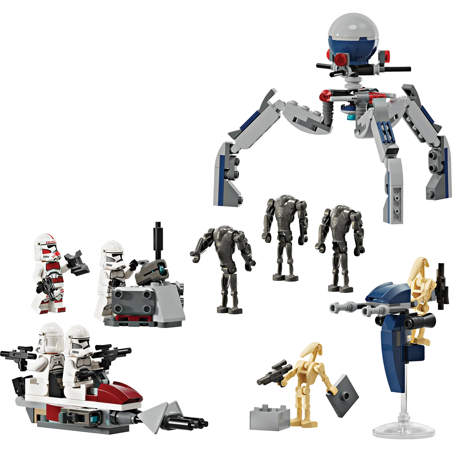 LEGO® Star Wars™ Clone Trooper™ & Battle Droid™ Battle Pack
