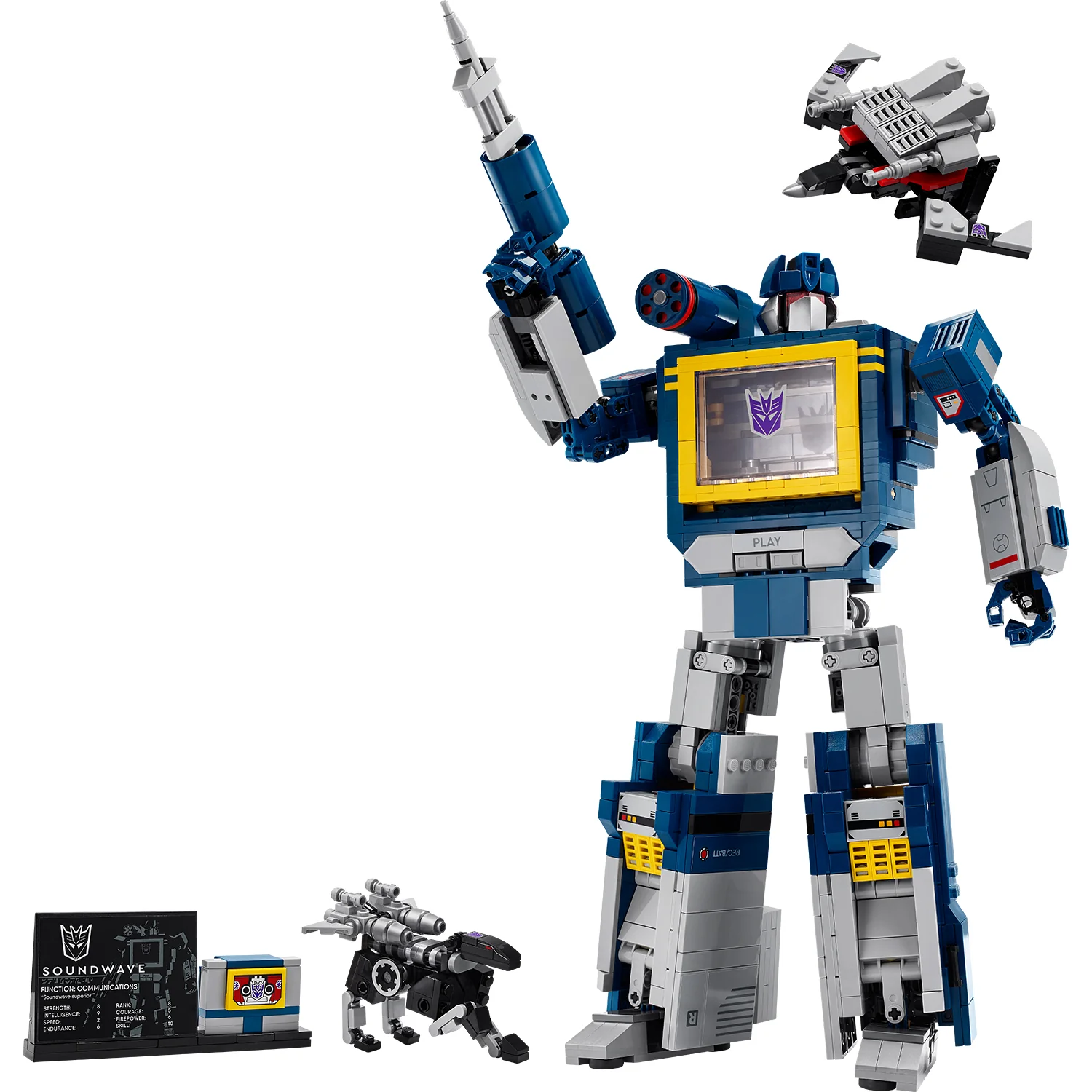 LEGO® ICONS™ Transformers: Soundwave