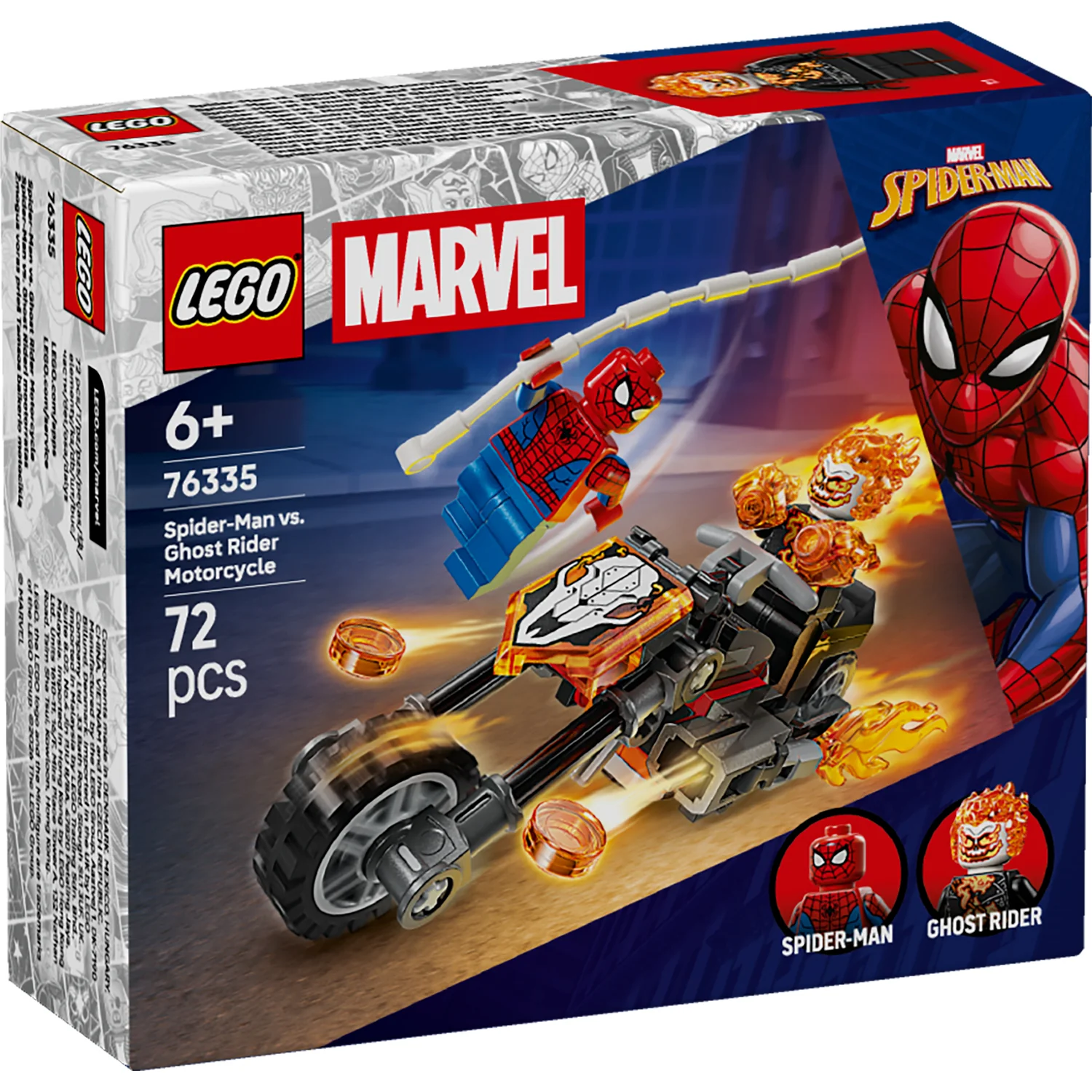 LEGO® | Marvel Spider-Man vs. Ghost Rider Motorcycle