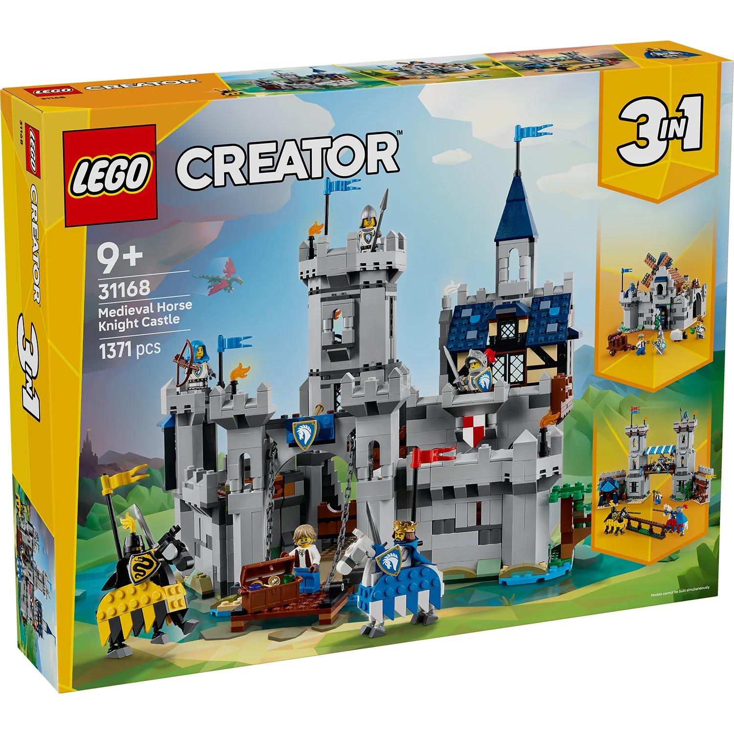LEGO® Creator 3-in-1 Medieval Horse Knight Castle