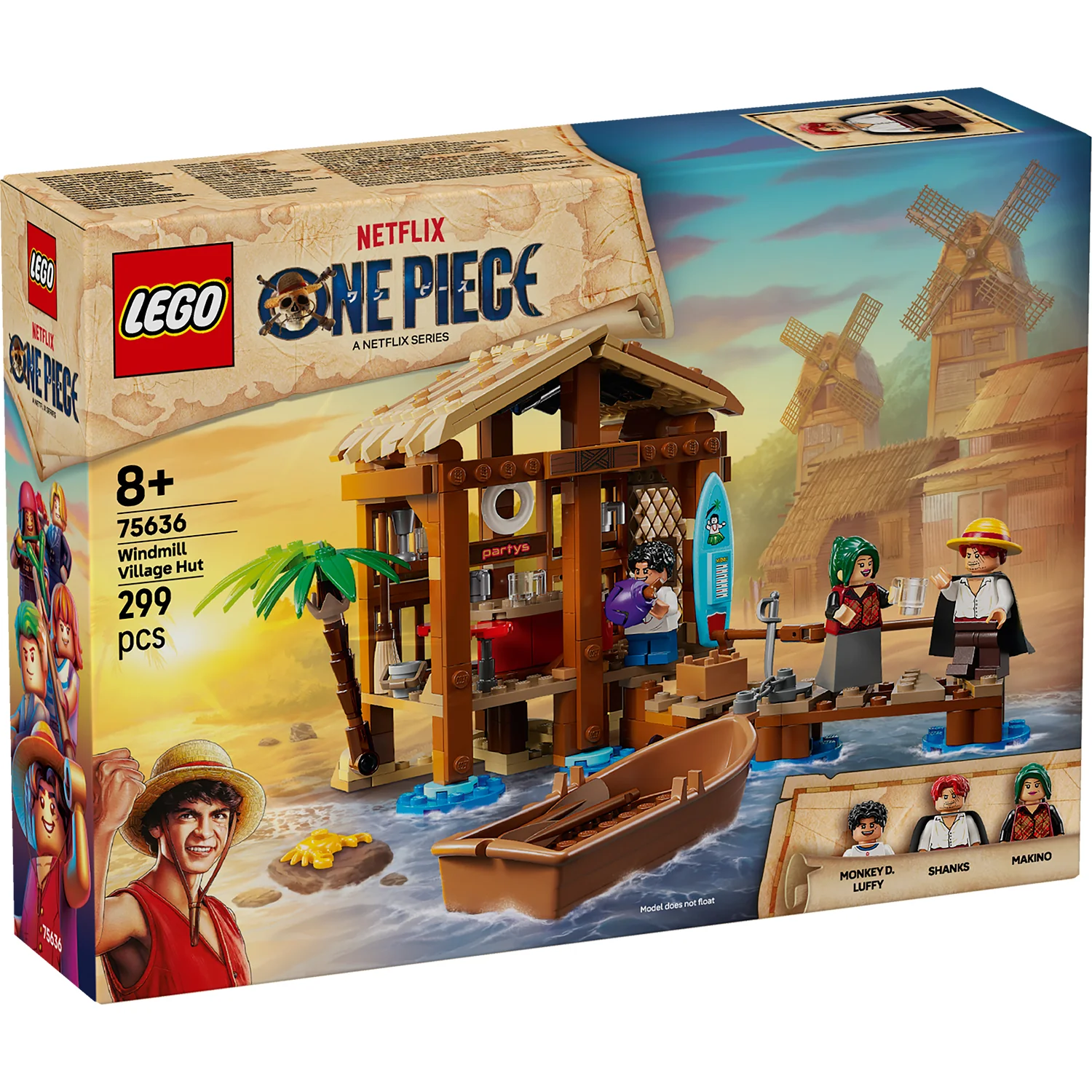 LEGO® ONE PIECE Windmill Village Hut