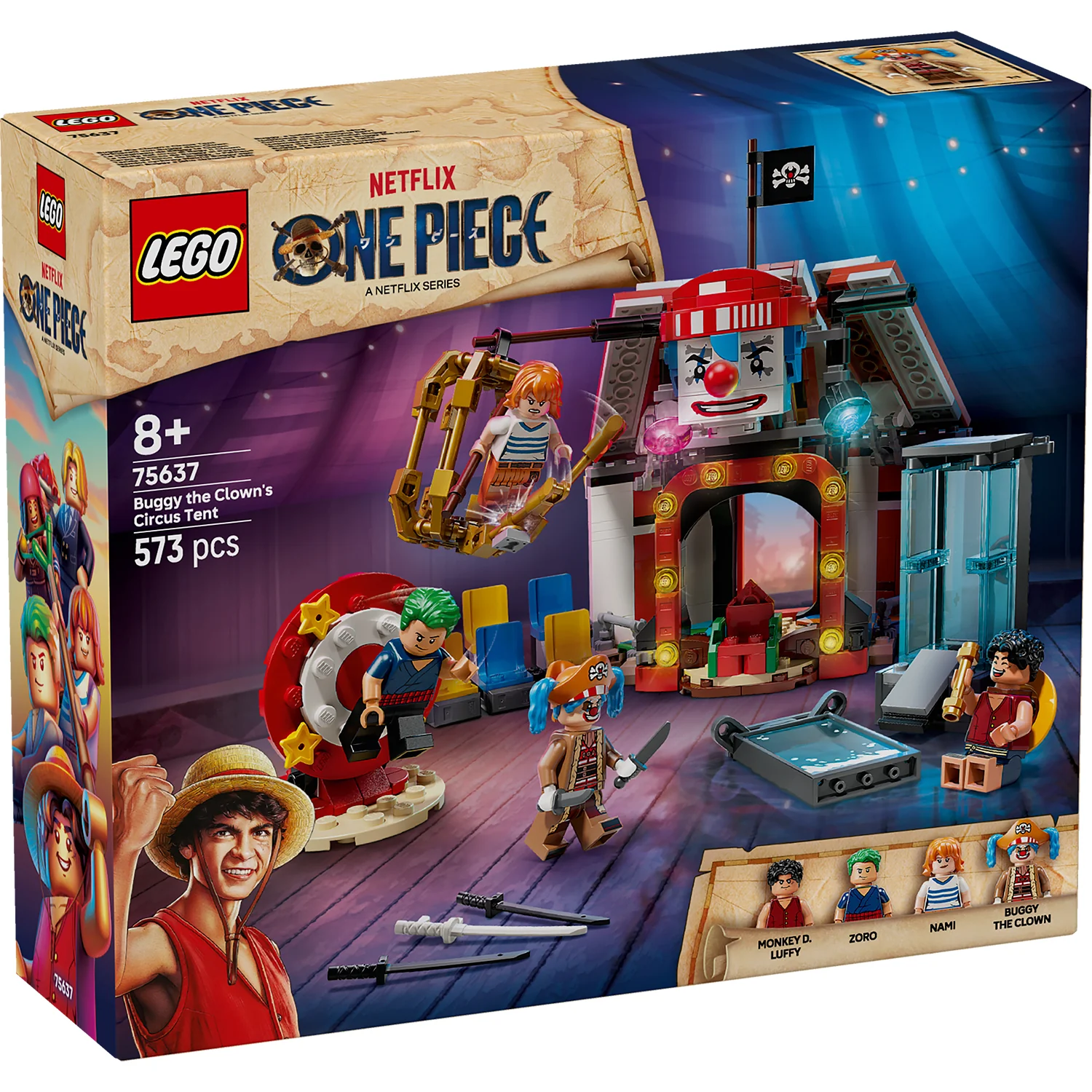 LEGO® ONE PIECE Buggy the Clown’s Circus Tent
