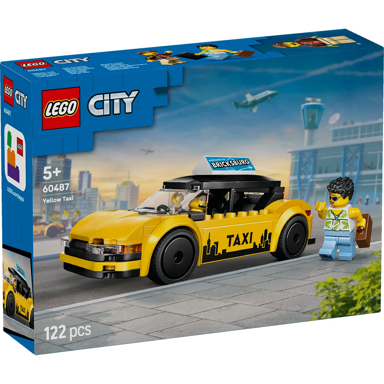 LEGO® City Yellow Taxi