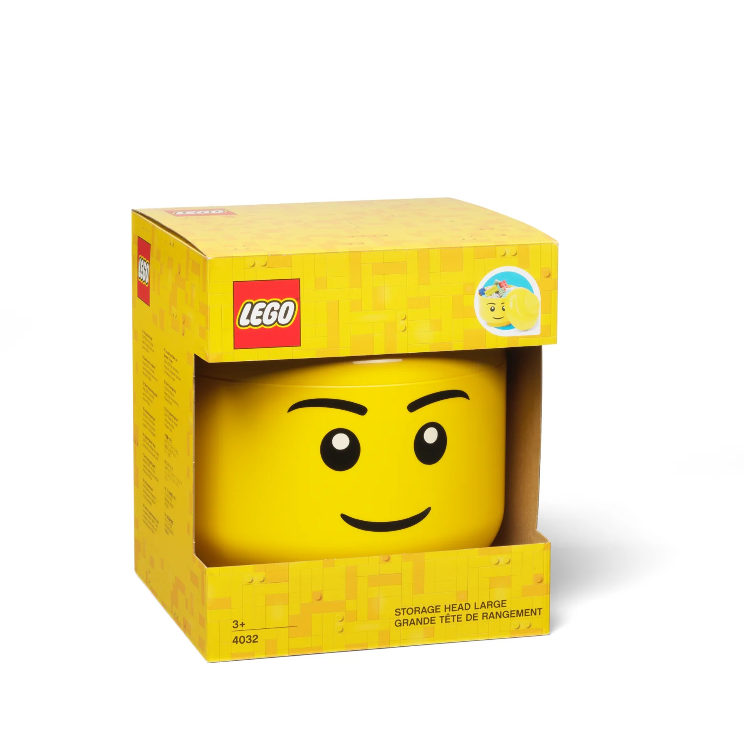 LEGO Storage Head Boy - Large