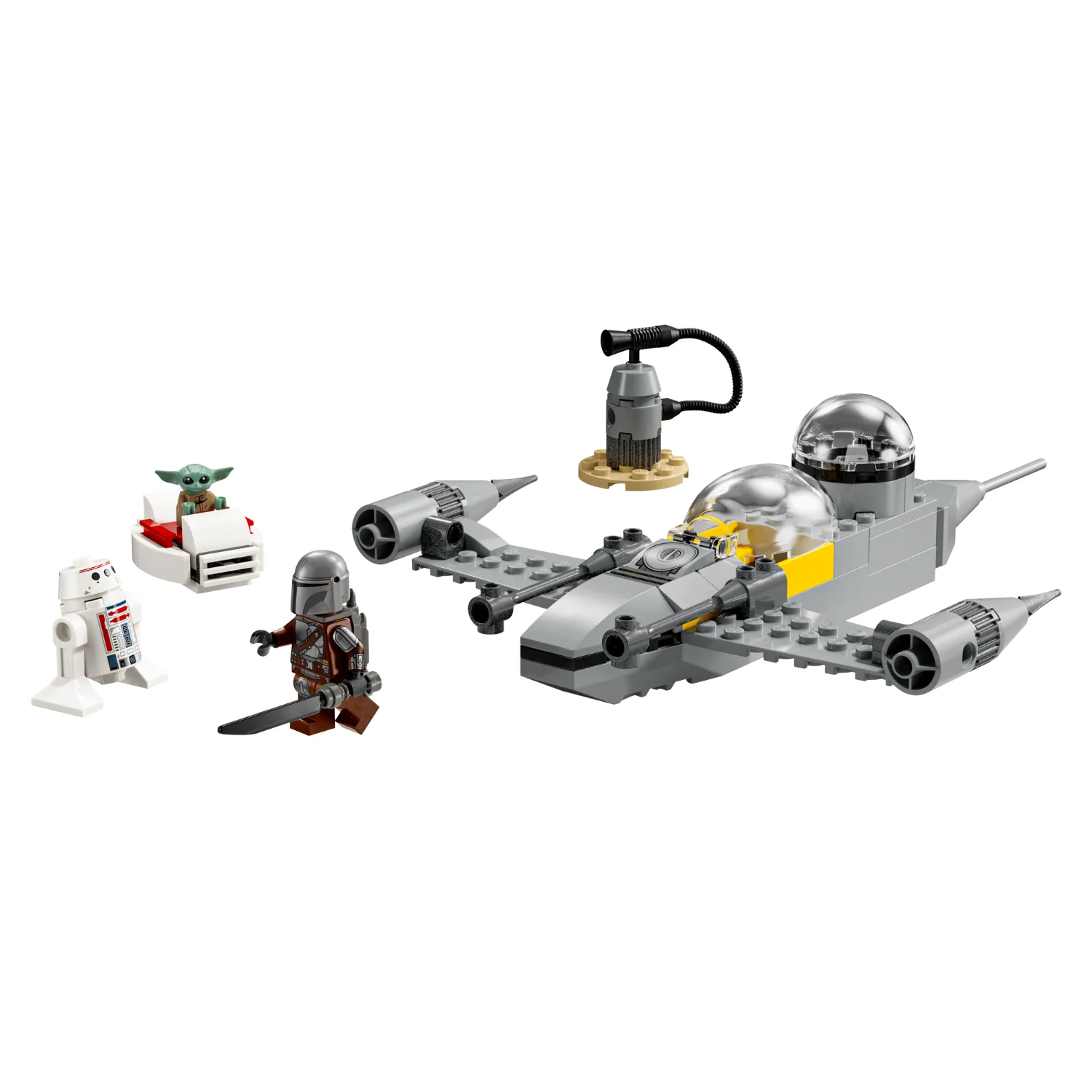 LEGO® Star Wars™ Mando and Grogu’s N-1 Starfighter™