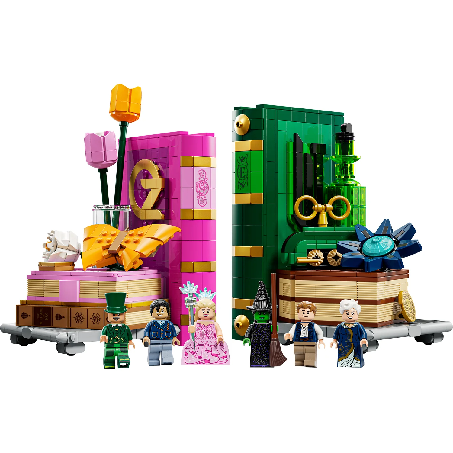 LEGO® Wicked Glinda & Elphaba Bookends