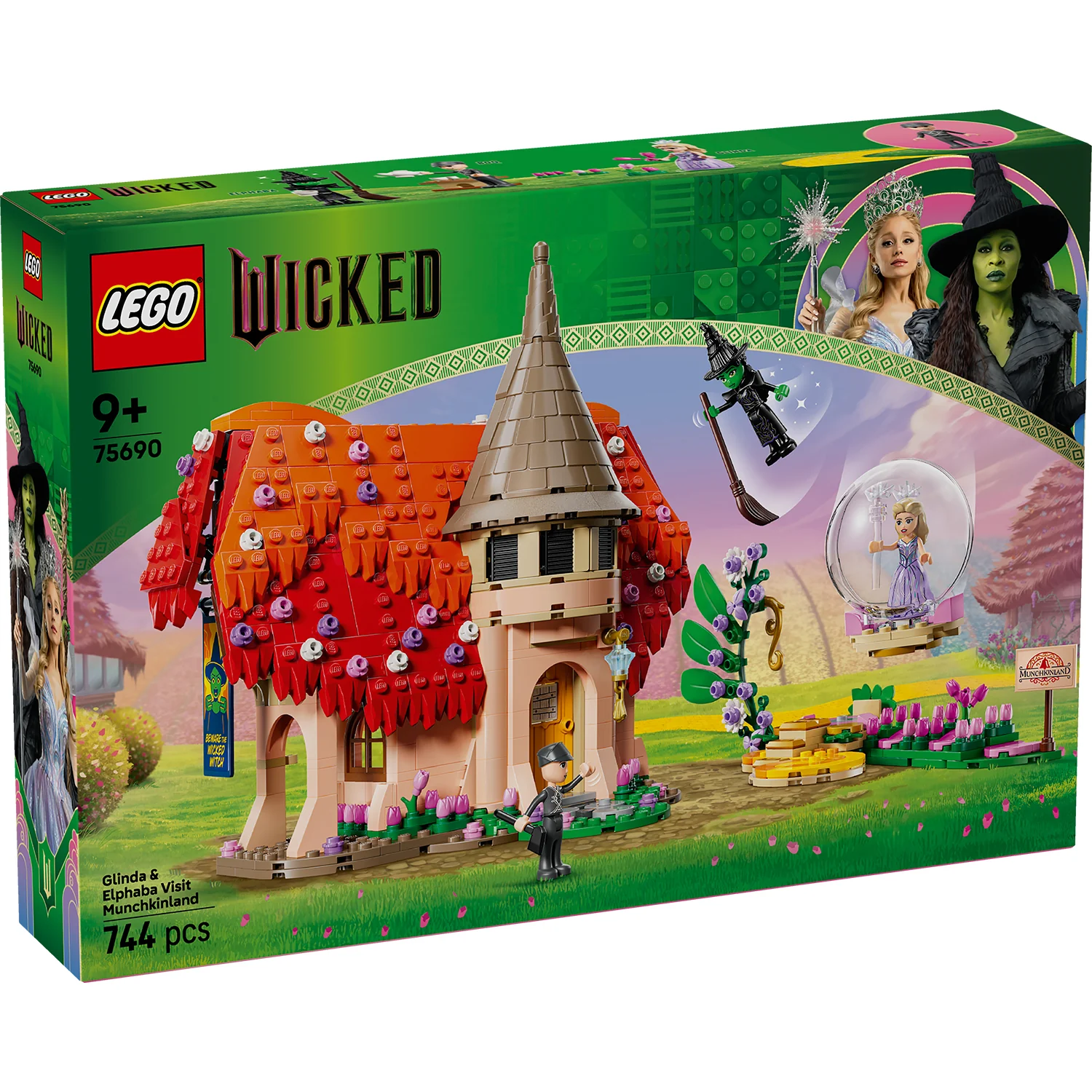 LEGO® Wicked Glinda & Elphaba Visit Munchkinland